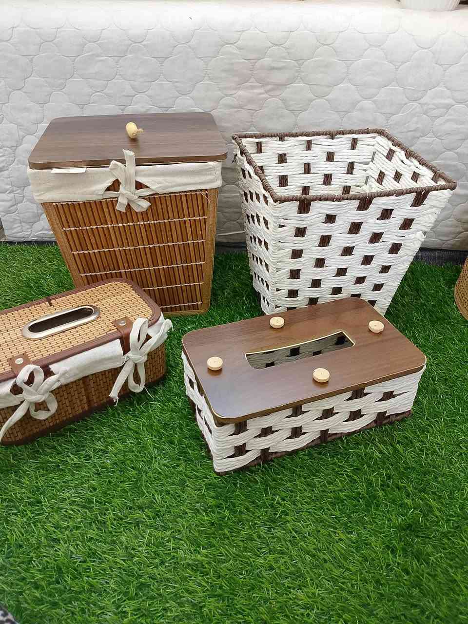 سيت خوص
وبوهيمي سله نفايات مع حافضه كلينس 
سعر السيت 13الف بسس
لحجز خاص توصيل متوفر جميع المحافضات


**إذا كنت صاحب هذا الإعلان وتريد حذفه لأي سبب، رجاءا أرسل رسالة إلى الدعم الفني**