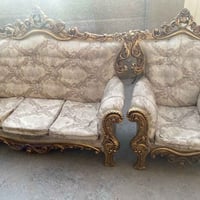 طقم ملكي • خشب زان • ١٠ مقاعد