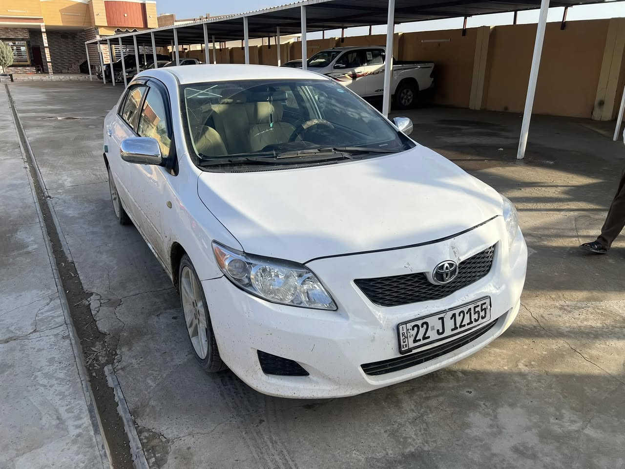 سلام عليكم 
كورلا للبيع 
موديل 2008
بونيد وباب رش بدون ضرر 
كير ومحرك 18شرط 
تواير وصدر جدد
السعر 105 وبيها مجال للطيبين 
الرقم ***********
