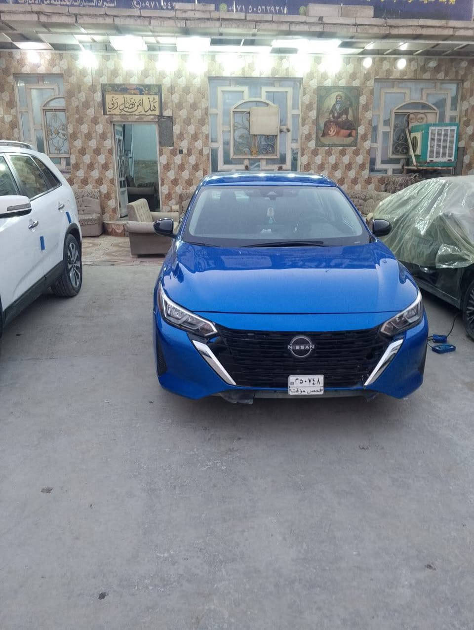 السلام عليكم نيسان سنتره موديل 24 بيها جاملغات تبديل بدون دواخل وباب خلفي سيارة صبغ عام ايرباكات ماطاكه الرقم على المشتري جاهزة للأخير عنوان سيارة نجف سعر 135 رقم الهاتف ***********
