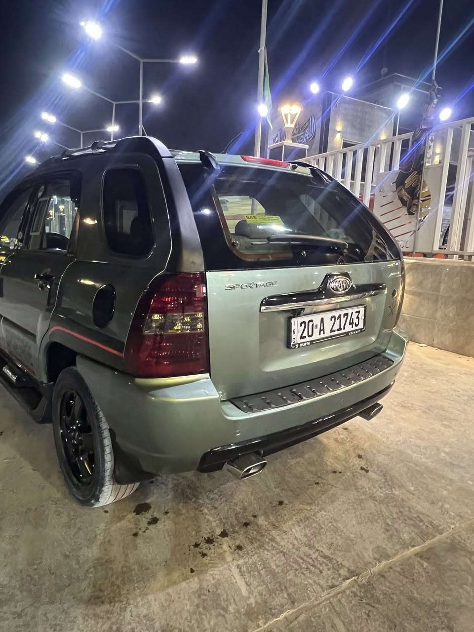 سلام عليكم
سبورتج 2008 
مكينه 2000 دوش 
مصبوغه للجماليه 
سياره جاهزه مابيهه كل نقص 
السعر 86 
***********
