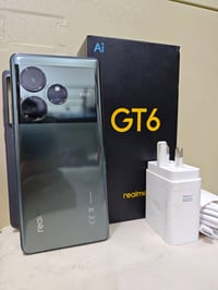 Realme GT 6 جهاز كامل من جميع النواحي اي نقص مابيه بطاريه عملاقه 🔋: 55...