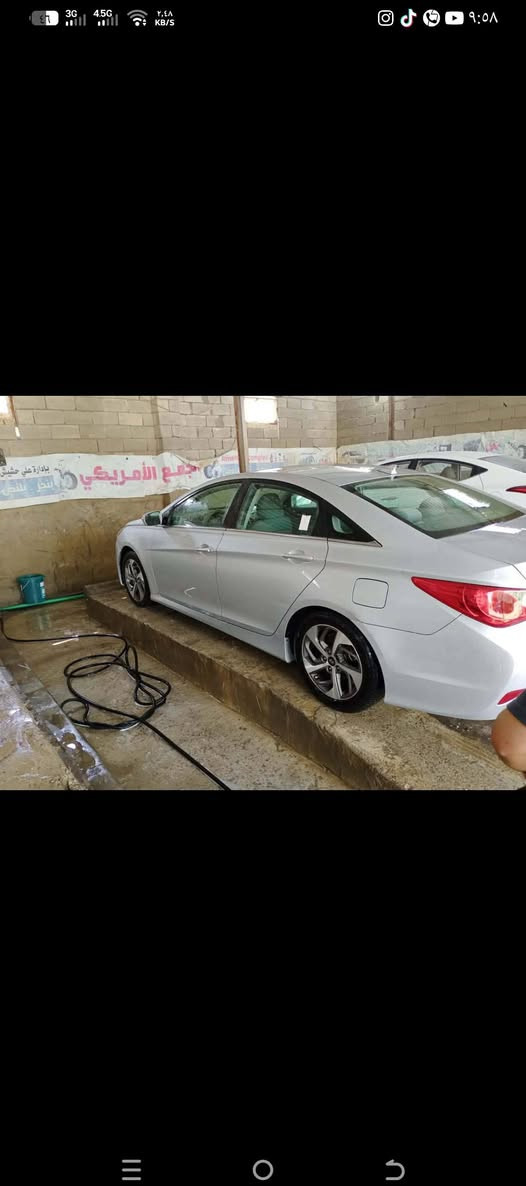 سوناته ١٤ مريكي حادثها جاملغ بدون دواخل بدون تبديل صبغ جاملغ امامي فقط جاهزه من كلشي مكينه ٢٤٠٠ مكلف بلنشر مكانها ناصريه قضاء الدوايه السعر ١٠٥ مجالها بصيط ‏‪***********‬‏
