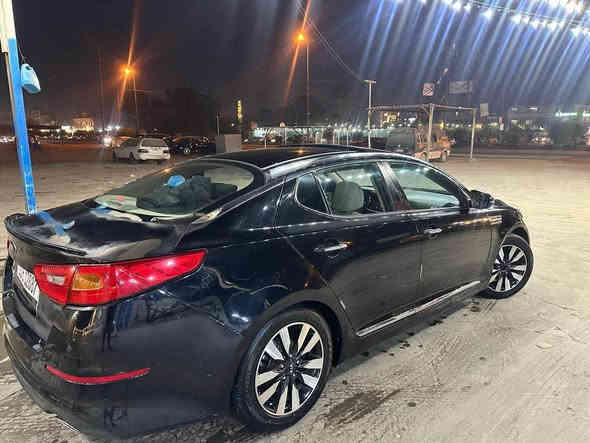 كيا اوبتما موديل ٢٠١٤ خليجي محرك ٢٤٠٠  دوش بيها قطعتين صبغ السياره جاهزة والسونر مرفق بالصور السعر ١١٨ مكان السياره بغداد حي الجامعه للاستفسار *********** بغداد
