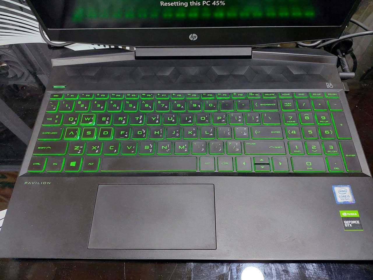 HP Pavilon
للبيع يوجد توصيل 
جهاز أخو جديد ، لا مفتوح و لا مصلح
و كل ملحقات جهاز موجودة ، و حتى كارتون الجهاز
ماخذه جديد مو مستعمل 
المواصفات :-
CPU :- Intel i5 9th 9300H (up to 4ghz)
GPU 1 :- الداخلي Intel UHD 630 8gb
GPU 2 :- الخارجي Nvidia gtx 1650 4gb
Ram :- 16gb ddr4 Samsung 
Disk 1 :- m.2 SSD 256Gb
Disk 2 :- HHD 1tb (1000gb)

الشاشة قياس 15.6 
الكيبورد ضوئي 
التبريد الجهاز جداً ممتاز ، لا يحتوي على أثنين مراوح و مشتت حرارة كبير و أثنين مخارج للهواء الحار
و الشاحنة الأصلية ، بقوة 150w
ملحقات :-
حقيبة لابتوب من HP و ماوس HP

واتساب فقط ***********
