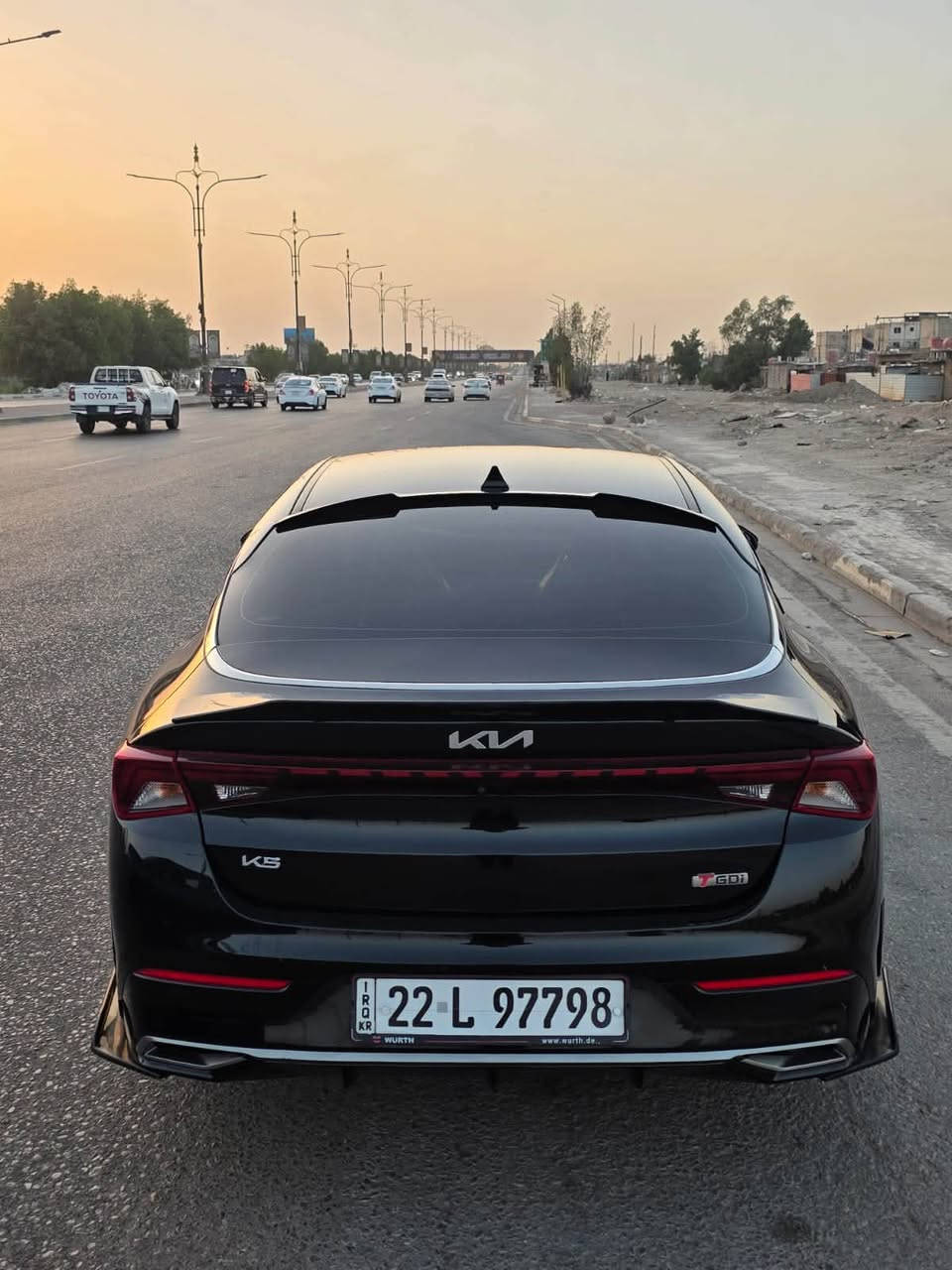 Kia K5 model 23
LXS فول مواصفات ماعدا الفتحة
تحكم أستيرن 
تشغيل عن بعد 
تشغيل بصمه 
ترحيب ذكي
ابواب بصمه
وبعد هواي مواصفات
السياره حلوه ومرتبة وماتصرف عليها ربع
مسوي ادامة كامله للسياره قبل اسبوع 
تخم تايرات جديد
حدادية جديده 
سنوية لل2030 
رقم اربيل
رقم الشاصي بالصور تكدر تشوف حادثها مال امريكا
وبالعراق مابيها اي حادث 
السعر 160 وبيها مجال 
للتواصل ***********

