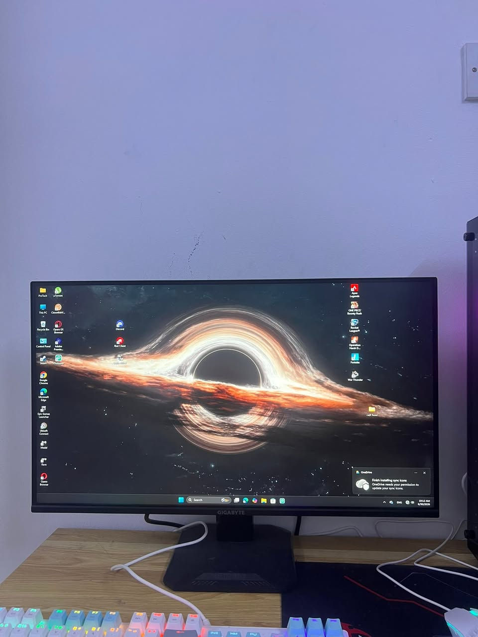 بي سي وشاشه ويو بي اس وكيبورد و ماوس للبيع
السعر مليون و200

R5 5500
MB B450M ONDA DDR4
RX 6650 XT 8gb 3FAN
RAM 16GB 3200 8X2 DDR4
Ssd 1TB WD GEN4 5000HZ
COOLER AMD STOCK
PSU 650w RUIX BRONZE
CASE SAMA 33I1 4FAN ARGB

شاشه
 Gigabyte 25in 200hz fhd 1ms 

يو بي اس
900W اوفلاين

كيبورد bloody
ماوس hp

للتواصل الرقم بي بس واتساب ***********
