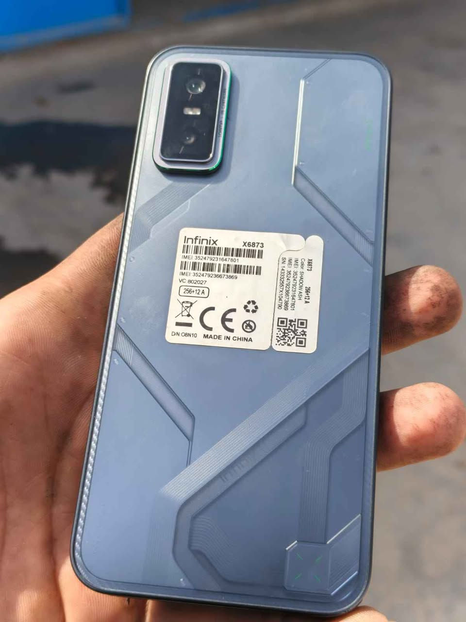 انفنكس Gt30برو
ذاكرة ٢٥٦ 
عشوائية ١٢زاد ١٢
جهاز نضيف ١٢٠ فريم بوبجي يدعم شفتات
مكاني ببو غريب الحصوه(ماعدي توصيل) 
سعر٣٢٥ بي مجال بغداد, العراق


**إذا كنت صاحب هذا الإعلان وتريد حذفه لأي سبب، رجاءا أرسل رسالة إلى الدعم الفني**