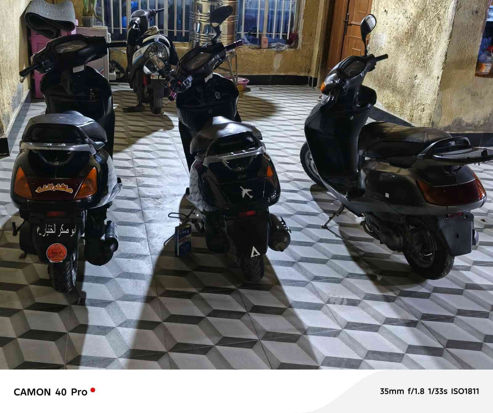 السلام عليكم دراجات سبيسي ياباني للبيع كفرات اصلية خير من الله ما ناقصهن شي للاستفسار الاتصال على الرقم ***********
