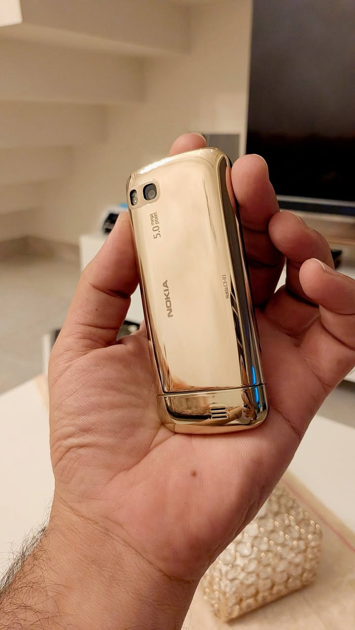 Nokia c3-01 gold edition
جهاز اخو جديد تحفة نادرة المهتم يراسلني خاص وتدلل


**إذا كنت صاحب هذا الإعلان وتريد حذفه لأي سبب، رجاءا أرسل رسالة إلى الدعم الفني**