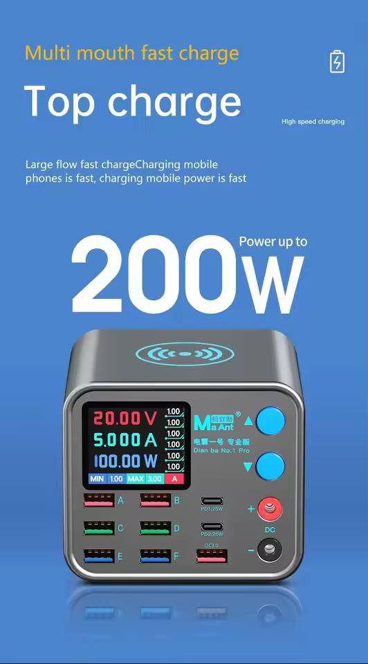 MaAnt DianBa No.1 Multi-function meter with 8-Port PD Charger أربيل, العراق


**إذا كنت صاحب هذا الإعلان وتريد حذفه لأي سبب، رجاءا أرسل رسالة إلى الدعم الفني**