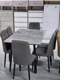 ميز طعام مرمر  نوعية ممتازة جدا  تصميم عصري جديد وحديث لاصحاب الذوق ال...