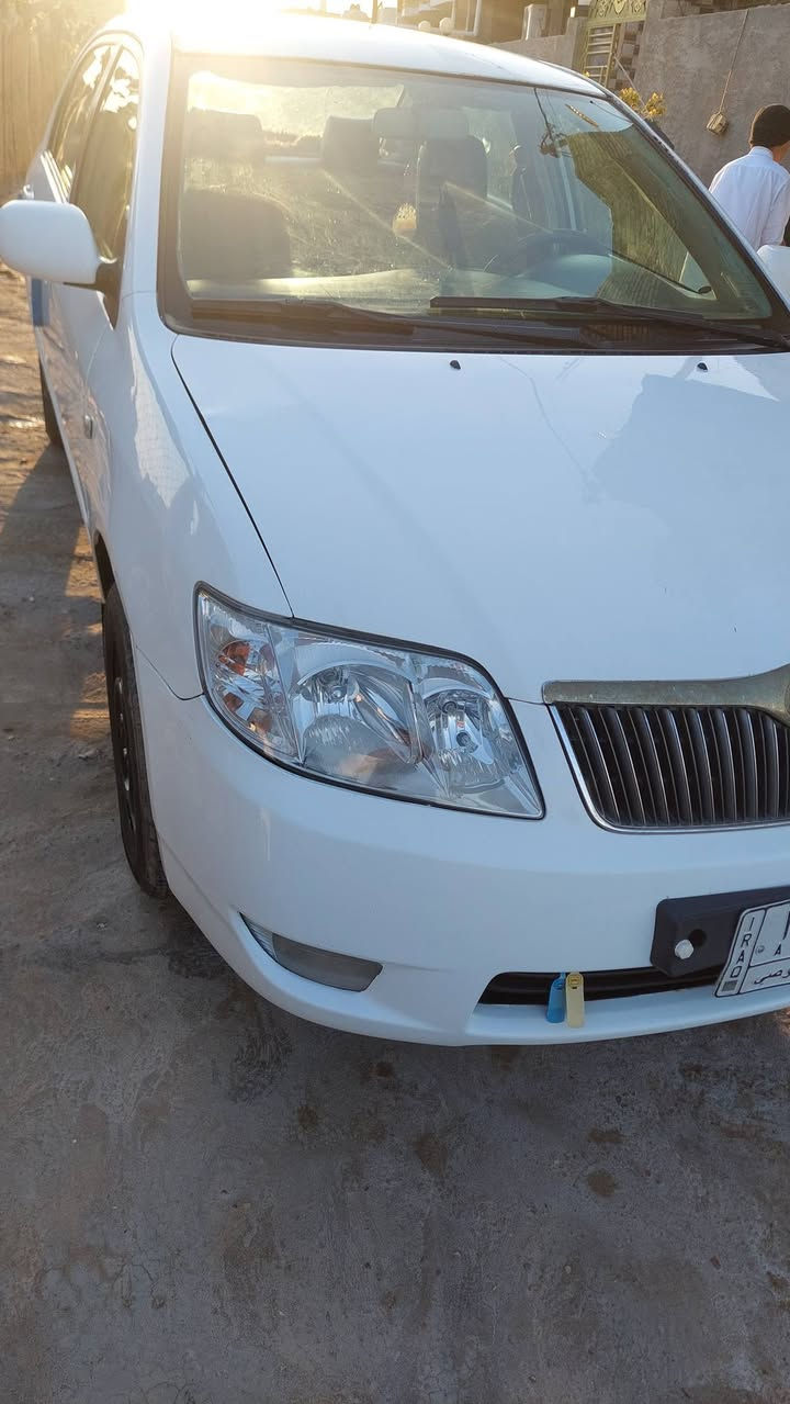 كورلا بيكاتشو موديل 2005  وارد خليجي
  مصبوغه عام جارده بدون تبديل اي شي 
محرك يبخر 
حداديه جديده 
تخم تاير جديد 
السنويه منتهيه لغاية 6\3\2026
السعر 75  وبيه مجال 
للتواصل ***********
