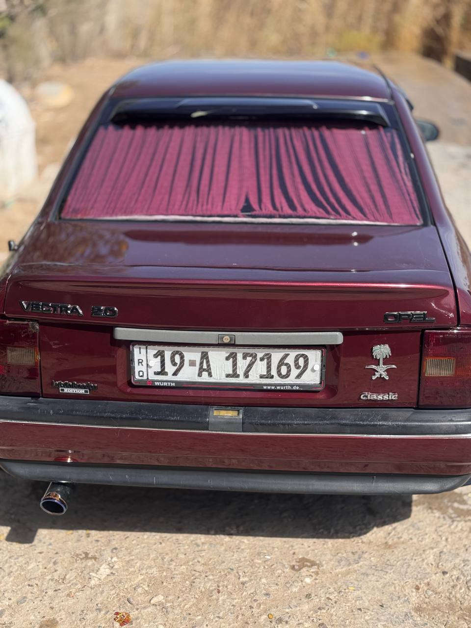 السلام عليكم 
اوبل فكترا موديل 1990 ✅

رقم كربلاء 19 سنويه لل 2030 تحويل مباشر 

مكينه وكير مكفولات حجم 20 ✅

كهربائيات كله شغال 

محدثه دعاميه ودشبول 95 

يدات بيبان رياضي نفخ 

غرفه جديده 

تدفئه شغاله 

تبريد شغال عوزه ادامه 

لايت زننون شمسي ⚡

حداديه اماميه جديده 

تايرات جدد 

فتحه سلايت كله شغال 

السياره مصبوغ فقط جاملغات الخلفيه والقماره 

السياره حيل متعوب عليها 

السعر 48 وبيه مجال قليل 

عنواني النجف 

باقي التفاصيل .... ***********
