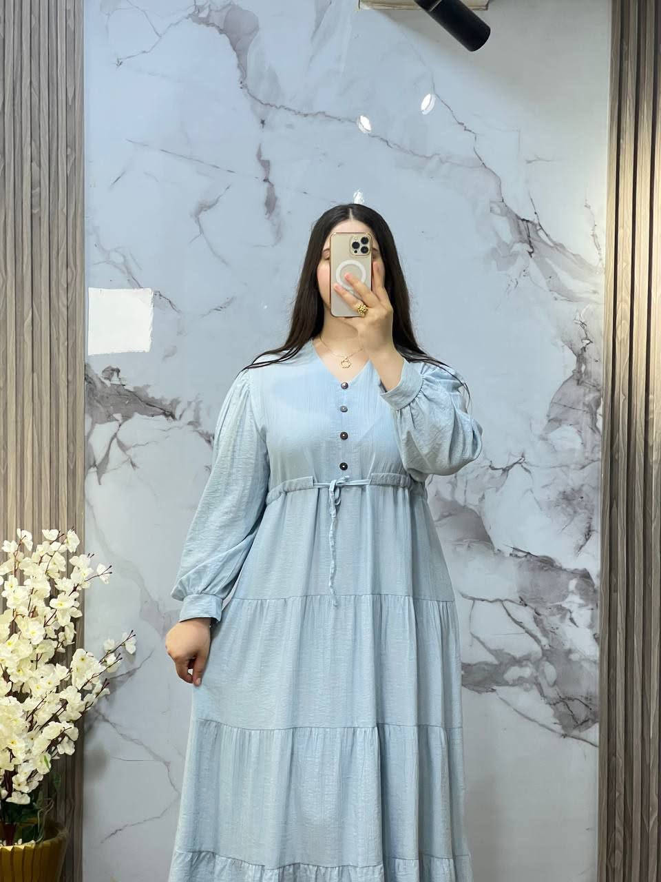 ✨ كسوة نسائية راقية وأنيقة 💯
👗 ثوب كريب زارا بجودة عالية ومريحة للّبس
🌸 تصميم أنثوي واسع بقصة عصرية تناسب مختلف الأذواق
👌 
📏 المقاسات المتوفرة: L - XL - XXL - 3XL
🎨 مناسب للخروجات، الزيارات والمناسبات اليومية بكل أناقة
وتوصيل فابور ساااارعو قبل النفاد 
 مرحبا بالجميع 🥰


**إذا كنت صاحب هذا الإعلان وتريد حذفه لأي سبب، رجاءا أرسل رسالة إلى الدعم الفني**