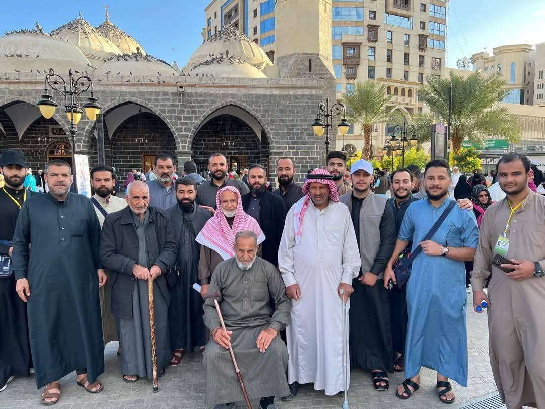 موسم خير ان شاء الله 

المدينة  للحج والعمرة
الحاج عبدالرحمن القوزي 
على بركة الله تعالى نبدأ بأستلام جوازات 
رحلات الموسم الجديد للعام الهجري 1448
كما عودناكم على البرامج المميزة والفنادق القريبة من الحرمين 
مع المرشد الحاج حسان ابو محمد 
والمرشد الحاج كامل عبيد
على الراغبين بالتسجيل على الرحلة الاولى ( للبر  ) بعد موسم الحج مباشرةً تثبيت الحجوزات في مكتبنا
الحاج عبدالرحمن القوزي 
***********
الحاج عكاب القوزي
‏‪078-116-54255‬‏
وكيلنا في الجزيرة 
صدام خليف الشاطئ
‏‪0781 506 2040‬‏
وكيلنا في العبيدي 
ابو انمار الطائي
‏‪078-097-97965‬‏
وكيلنا في راوه
الحاج غفار ابو اشرف
‏‪078-299-94739‬‏
وكيلنا في البغدادي
عمر عباس 
‏‪078-145-58555‬‏
متابعين @
