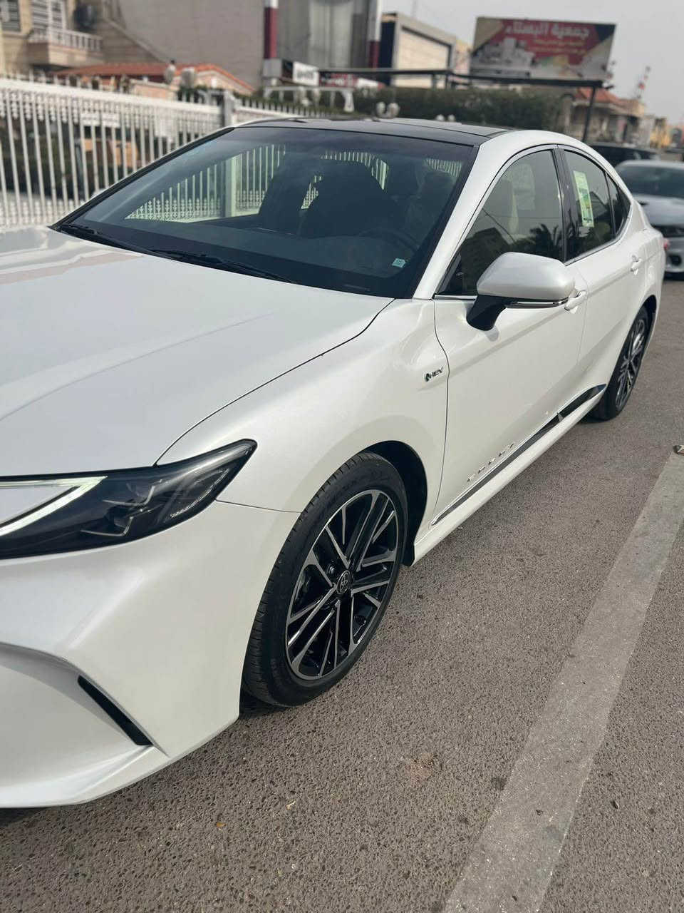 للبيع

تويوتا كامري هايبرد LE موديل 2025

🔹 ياباني أصلي
🔹 وارد عبد اللطيف جميل
🔹 فول مواصفات – سقف بانوراما 
🔹 الموديل: 2025
🔹 اللون: أبيض
🔹 ناقل الحركة: أوتوماتيك
🔹 الوقود: هايبرد (بنزين + كهرباء)
🔹 العداد: 18 الف كيلو

للاستفسار

*********** بغداد, العراق
