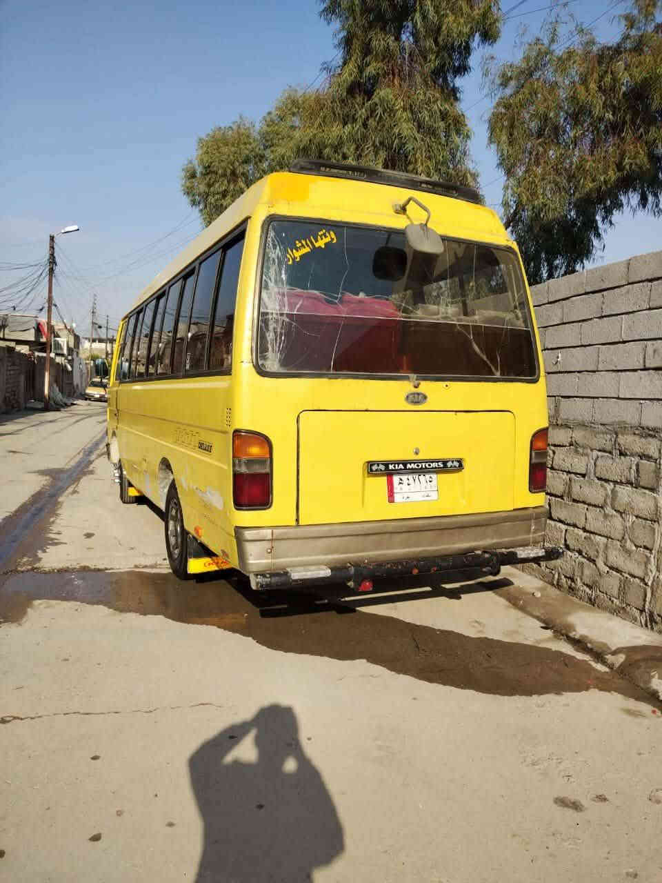 عليكم كوستر للبيع اسيا موديل 1994/
محرك كير كيه. 2700،محرك شرط اكسل شرط،/
رقمه بغداد الماني  شرط الوكاله والتحويل حصه كاز بيه/
 تواير اخو الجديد،/
 ويرمنيه من الدعميه لل دعميه شرط شغاله/
،دخل ،كشنات كله مدوشم جديد،/
 ا(لسعر 68)او بيه مجال للطيبين/
 المكان الموصل جانب الايمن حي المومون، الرقم الهاتف ***********
