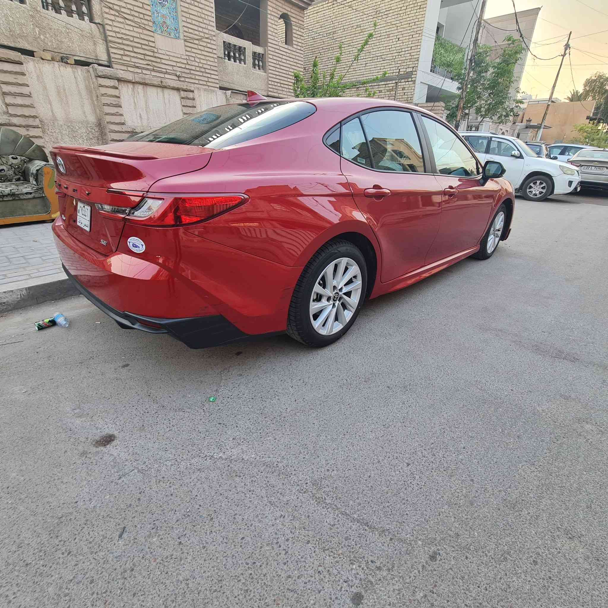 السلام عليكم  كامري هايبرد محرك ٢٥٠٠   SE  موديل 2025 رقمهه بغداد ضرر خشم البراكيت اليسرة فقط  جاملغ وبنيد مبدلات ومصبوغات  السيارة  زيرو ماشية 800  ميل فقط  مواصفات  كشنات جلد بصمة شحن واير ليس اوتو هولد ٣ وضعيات قيادة رادار امامي خلفي   سياقة ذاتية تحديد مسار كشن السائق كهرباء مكان السيارة بغداد الدورة السعر٢٢٠ وبيه مجال للطيبين للاستفسار  *********** او ***********١
