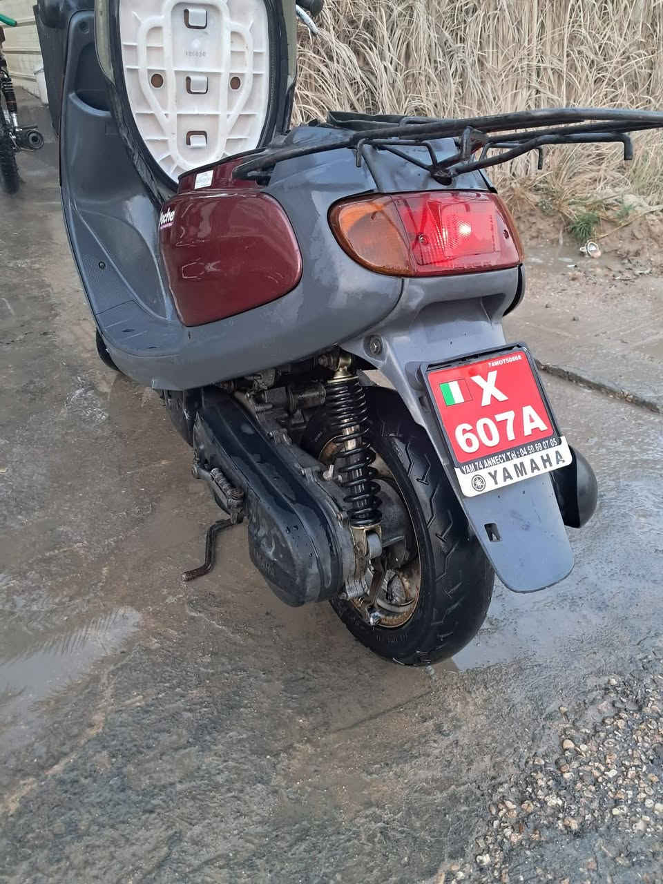 سلام عليكم دراجه منغولي  حاويه الدراجه جديده نكره سلفه كهربائيات اشاير كله شغال موديل 2003 شلعه ومعدل الدراجه  بلادي و كامله اي استفسار هذا الرقم***********
