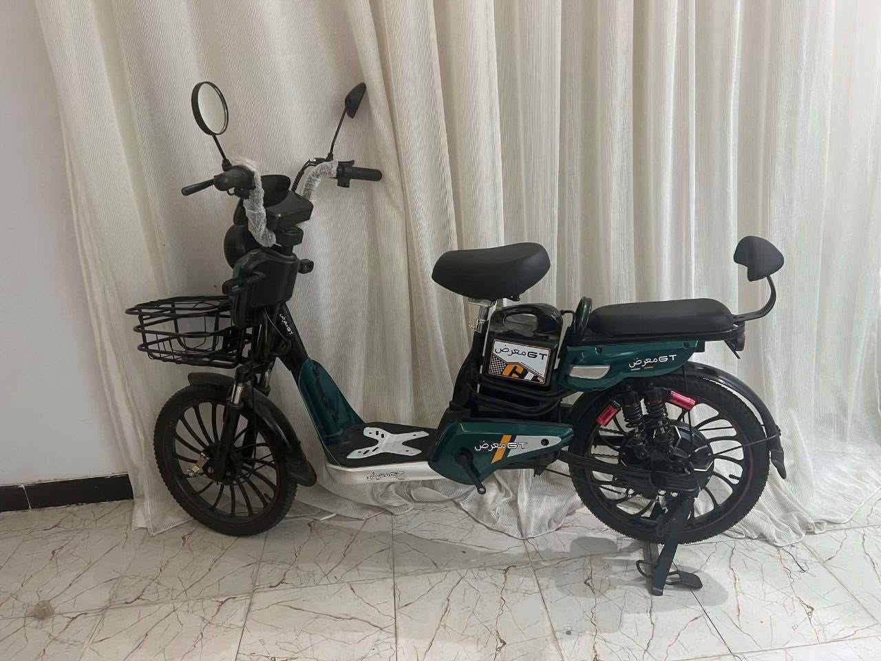 السلام عليكم دراجه شحن نوع Gt حجم 20 للبيع السعر 500وبيه مجال 
للتواصل : ‭***********‬
