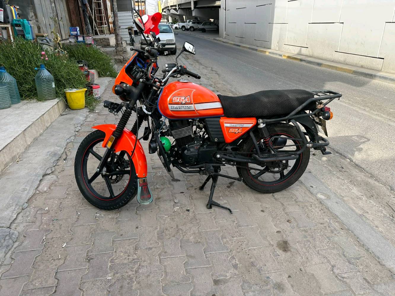 دراجه دايون موديل 2023
مكينة 200cc
رقم وسنويه رقمها كربلاء دراجه خير من الله مكينه ناعمه دهن ما داخل الها غير لوكي مولي كهربائيات كلها شغاله هندر سلف اشاير بك لايت دشبول كلا شغال مجفته مره وحده والشغل درجه اولى تجفيت وكاله مكان الدراجه نجف
للاستفسار واتساب
***********
سعر الدراجه 2.500
وقابل للتفاوض .