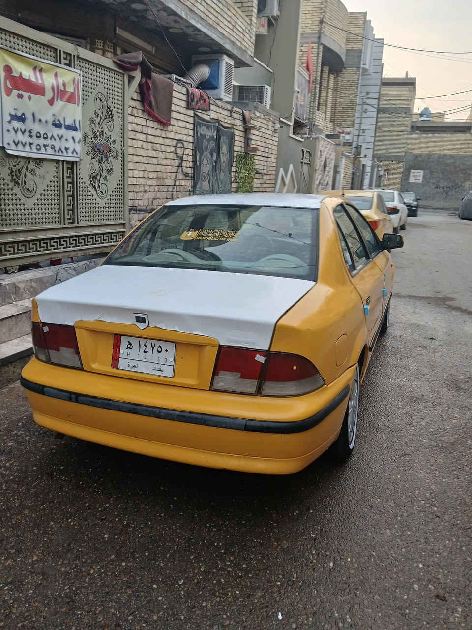 سلام عليكم سمند 2011 نضيفه جدآ مكفوله بدون خياس بدون ضربه بيها تكحيل بسيط مكينه جديده تخم تاير مكاني بغداد بلديات
السعر 35 وبيها مجال للشراي 
***********
