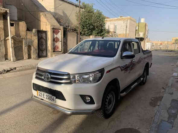 هايلوكسر 2021
فور ويل 4*4
رقم اربيل مادور او وكالة 
مكفولة عدا بارد 
بانزين
ماشيه 135 تقريبا
مكان ناصريه
السعر 260 بيها مجال قليل
*********** متوفر واتساب
