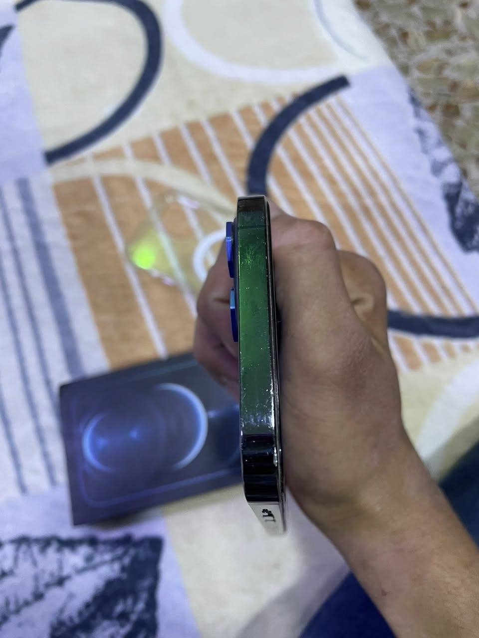 السلام عليكم ايفون ١٢ برو ماكس جهاز نضيف مكفول كفاله عامه جهاز اخذه حاسبه جهاز كامل مكمل بطاريه ٨٤ ذ ٢٥٦ فقط دون شاحنه السعر (٤٣٠) وبي مجال بسيط جدا الرقم ***********
