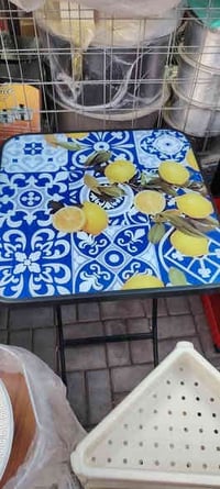 طاولات طعام • بلاستيك وزجاج • الصويرة حي الزهراء