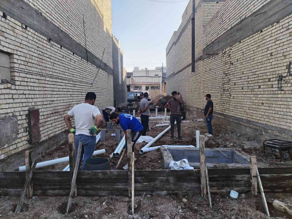 8/5/2024/ جزء من اعمال كوادرنا 
رفت مجاري لبيت مساحته100متر 
المواد المستخدمه منهولات سبرين وبوري الامل الشريف
متكون من 3مجاميع صحيه 
العمل منفذ لصالح شركه شمس بغداد  للمقاولات  العامة
باداره( عمر الجنابي)
موقع العمل الدورة - مجمع السلطان - شارع المدارس
للاستفسار الاتصال 
واتساب 
***********
