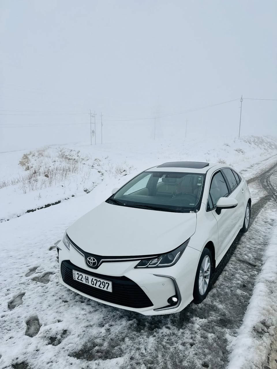 السلام عليكم ، كورولا ساز 2021 بانزين كفالة رقم اربيل بأسمي 
مواصفاتهة معروفة ، مكانهة بابل الاسكندرية ، السعر 162 وبيهة مجال ماشية 82 ، للاستفسار ***********
