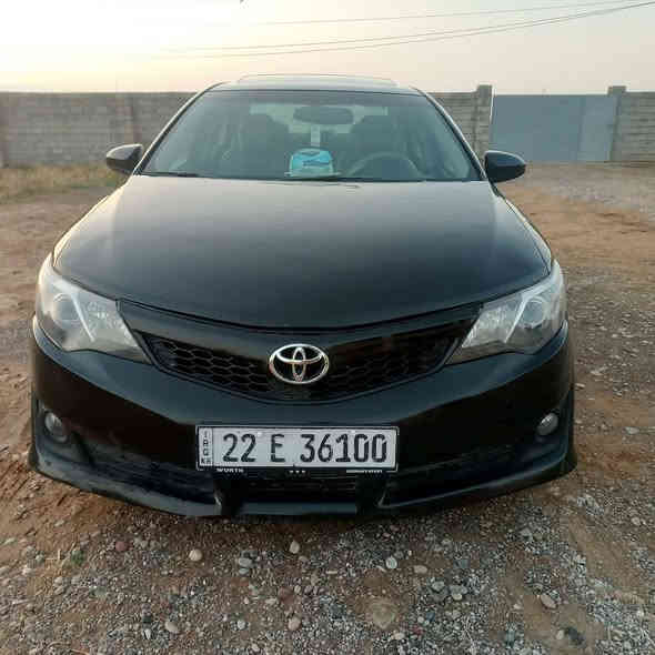 كامري أمريكي موديل 2014 رقم اربيل جديد تحويل مباشر كير محرك شرط مكفوله من الضربه والصبغ عدا البونيد رش بدون دواخل وبيه حالوب بلقماره شي بسيط فول مواصفات سبورت فتحه السعر 130 وبيه مجال مكان السياره الشركاط الشراي يتصل ‏‪***********‬‏لمو شراي لايتصل
