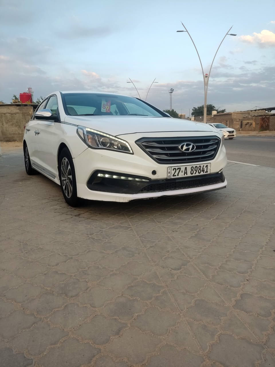 مكلفه بلنشر     سوناته ٢٠١٥ سبروت وارد امريكي سيارا داخله بدون حادث كلين لاغرق ولاشي داخله عطل ميكانيكي هنا بلعراق صاير بيه تبديل جاملغ امامي فقط بدون لاارباك ولادواخل ليبل واحد  سيارا جديده بمعنه الكلمه وجاهزه من كلشي مكينه بلاديه مال كصه لامفتوحه ولامعلايه  سيارا حرا تحويل رقم نكليزي وبنسبه للمواصفات سبورت يعني
لدات اماميه خلفيه
اشاره بلمري
نيكل بلاد
شاشه وكامرا بلاديه مالته
دسك امامي خلفي 
داخل لونين بيجي واسود
كشن كهربائي وتدفئه بلكشنات
فول تحكمات +٣ انضمة قياده 
سيارا حلوا وجديده ولاحلى مابيه ضربه سيارا  بنسبه للسعر ١٢٢ وبيه مجال      رقم ابو السيارا ***********
