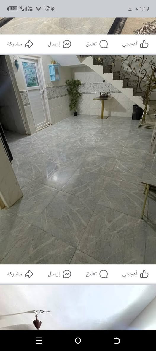 السلام عليكم ،الدار للبيع ،م120 الواجهه 10والنزال12 ،يحتوي البيت من كراج6غرفه 5.4 والمساحه 120 وحمام وترك البيت طابق ونص فوك غرفه5.5ومساحه وحمام مكامل وسطح المنطقه كامل خدمات المنطقه الموقع الكمالية المعوقين شارع حسينيه الغدير مقابيل المركز الصحي والمدارس الاستفسار اكثر رقم هاتف ،***********
