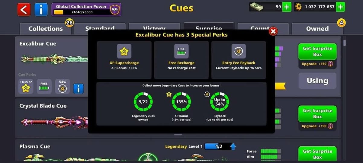 For Sale | Premium and Clean 8 Ball Pool Account. If you're looking for a well-organized and ready-to-play account, this is an unmissable opportunity! Account specifications: Level 158, over 1 billion coins, total winnings 4.27B, 9 Legendary Signals, +135% XP Bonus, Entry Fee Payback up to 54%, CCP: 59, over 5,100 wins, hoops, hobby rings, and a premium collection. The account is clean and ready for transfer. Ideal for those who want to start with a strong account without the hassle of building up. For inquiries, contact @l_sls

WhatsApp ***********
