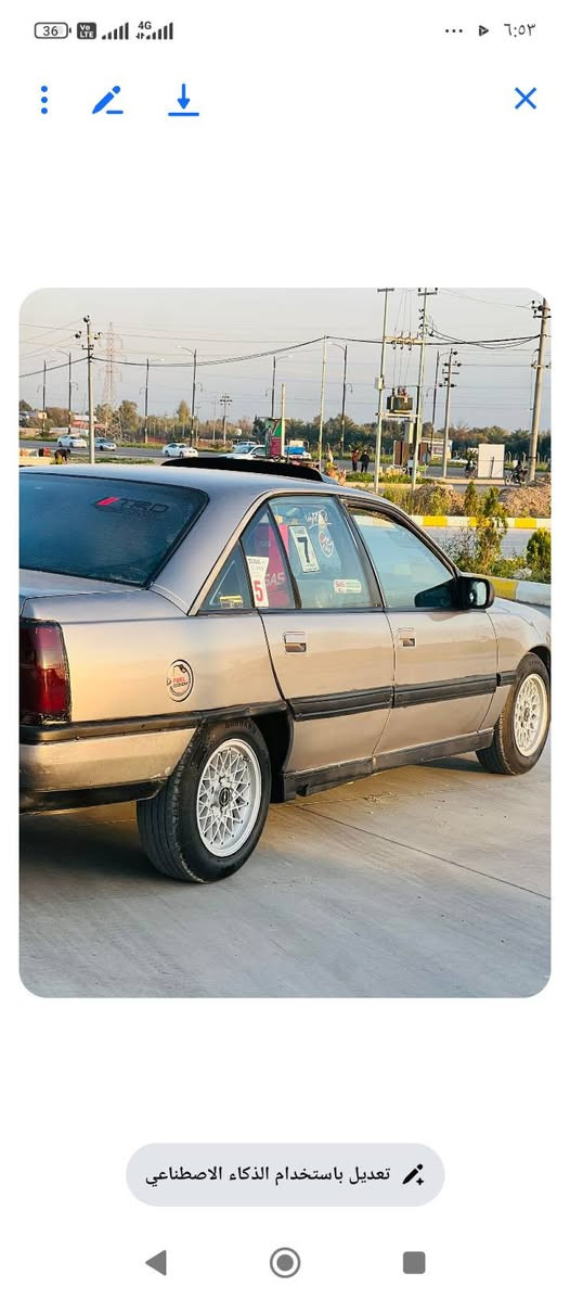 ئۆپل بۆفرۆشتن 
سەنەوەیە هەیە بەشەرت حاسیبە 
بەشەرت ئەولێات 
مۆدیل 1989
مەکینە 20
گێر عادی 
مەکینەوگێر بەشەرت
عامە بۆیخ بۆ جوانی کراوە
تەقەوەرەقە بەشەرت 
سحری 20گەلا مەعامەلە 
بۆزانیاری زەیاترە تەلفون بەکە 
ژ.م***********
شوێن کەلار . 
ئەدمین ❤ كالار, السليمانية
