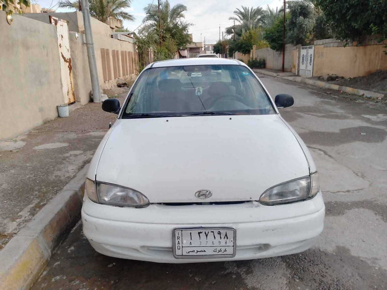 هونداي اكسنت موديل ٩٤ 
سيارة باسمي لل٢٩
بيها بطاقة بانزين
كهربائيات ما بيها جطل 
كير شرط
محرك مجفت جديد
تدفئة شغال 
تبريد شغال ( كمبريسر عطل هذا الموسم)
انطيك تراي للبصرة. 
السعر : ٣٥ كركوك, العراق


**إذا كنت صاحب هذا الإعلان وتريد حذفه لأي سبب، رجاءا أرسل رسالة إلى الدعم الفني**