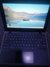 لابتوب ايسر للبيع رام 4 ذاكرة 32 قابلة للتزويد  النضافة 100/90  للدراس...