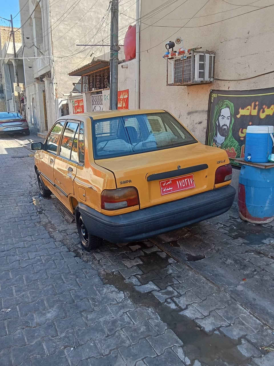 سايبه موديل 12 محرك بخار قليل كير مكفول كهرباء شغاله سنويه عظم عاج اصلي سنتر لوك سياره بلاديه ونظيفه كلهه شغاله تخم تاير تبريد بس بوري نكسر بدون رعي ماندل رعيهه  بل عافيه على ياخذهه انو شراي يخابر سعر 9اوراق سياره نظيفه مكان بغداد مدينه الصدر سعر 9(***********
