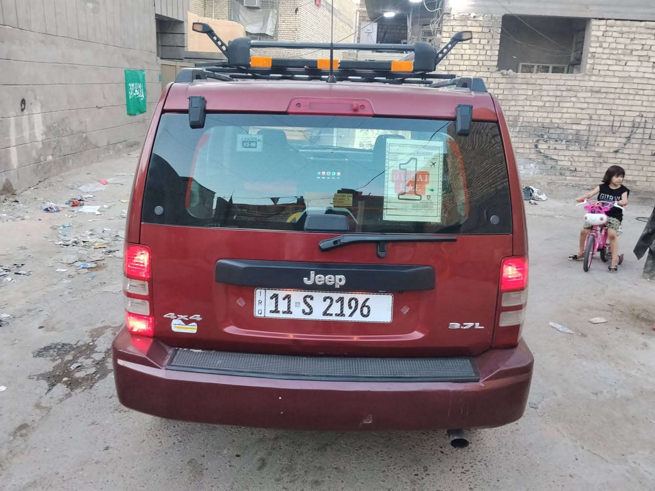 سلام عليكم جيب ليبرتي موديل 8 محرك 3700
تبريد ثلج تخم تاير جاهزه داخله نضيف بدون حادث بيهه صبغ صفحتين بسبب الجراد صدر امامي خلفي جديد سياره حلوه مرتبه سنويه 28 بسمي سياره مكانهه بغداد لعبيدي 
***********
سعره 80 وبيهه مجال
