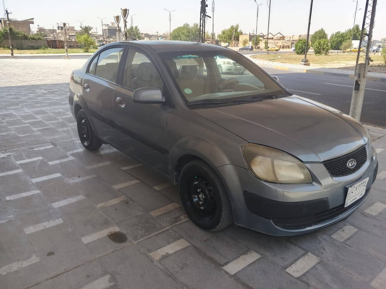 كيا ريو موديل 2007 رقم بغداد مشروع وطني وارد امريكي حجم المحرك 1600 تخم تاير تبريد شغال مكان السياره بغداد السعر 67 وبيها مجال رقم الهاتف ***********
