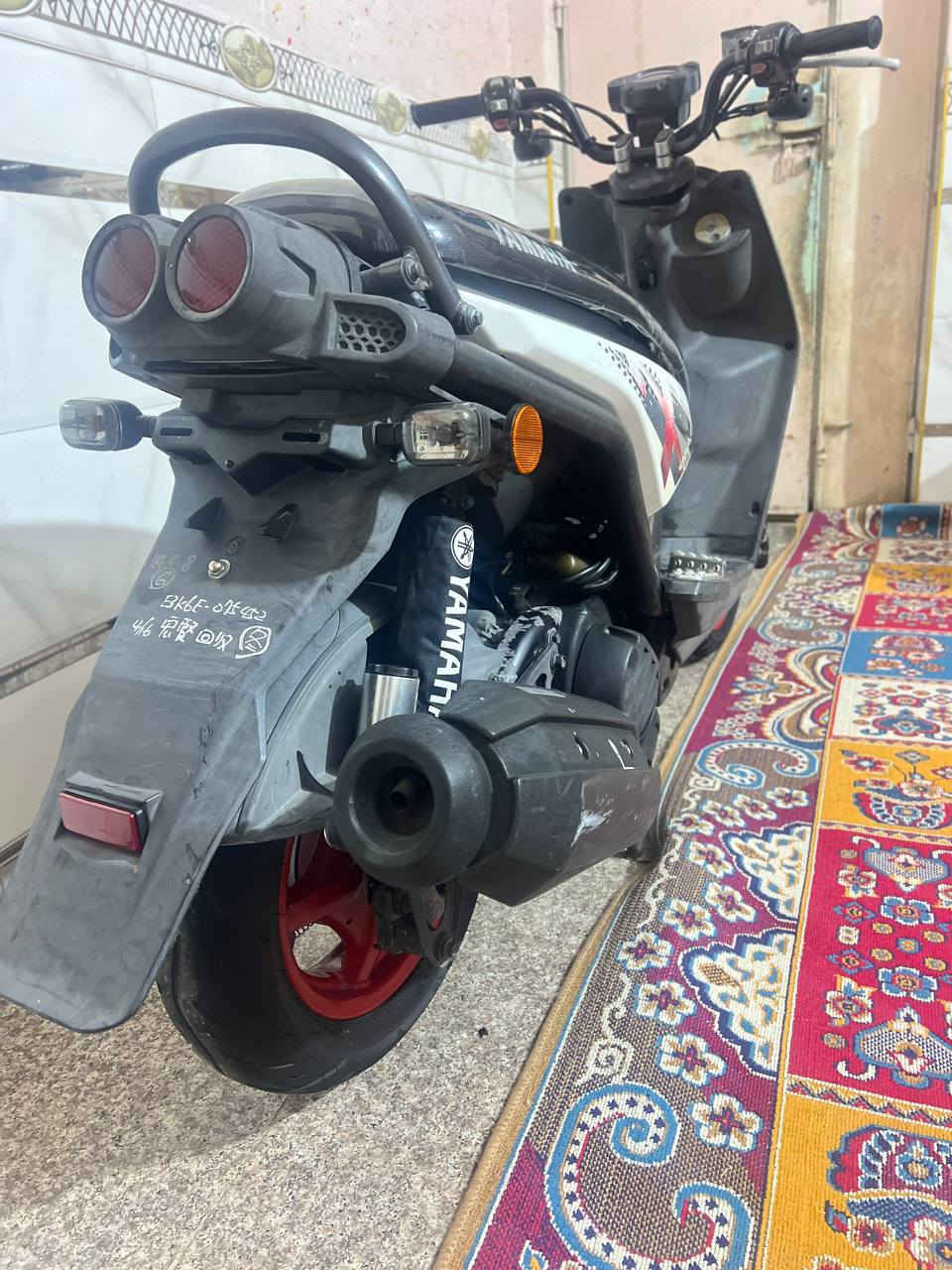 سلام عليكم دراجه سكنس مديل 2018 صاله ٥اشهر طالع من الوكيل دراجه نضيفه حته ماطلع بيه هواي مكاني ميسان حي الحسين الجديد  ***********
