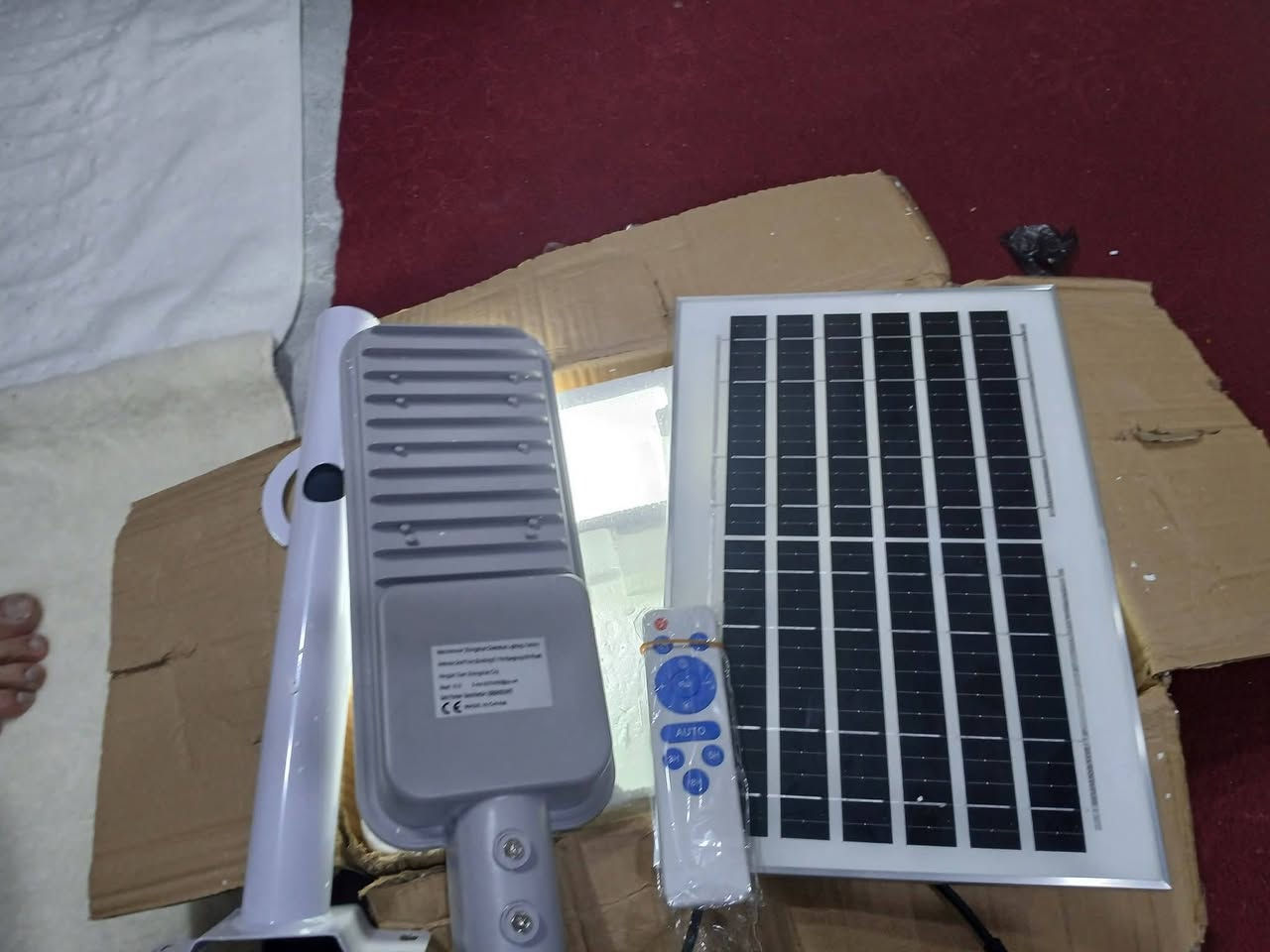 بلوجكتر طاقة شمسية حجم كبير ب٢٠


**إذا كنت صاحب هذا الإعلان وتريد حذفه لأي سبب، رجاءا أرسل رسالة إلى الدعم الفني**