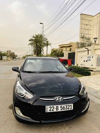 للبيع اكسنت 2017 رقم اربيل بسمي هزه وفحص جديده  بيها صبغ الجاملغ والبا...