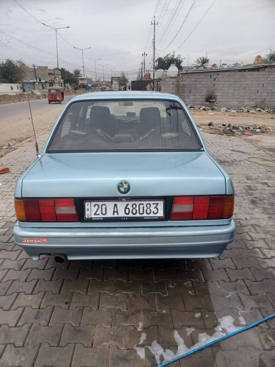 من رخصت الادمن سياره بيم زعره محوره مكينه بطه كير عادي رقم اديالى انكليزي بسمي لبيع ٣٠ او لمراوس  المكان بغداد الحسينيه رقم التليفون ***********
