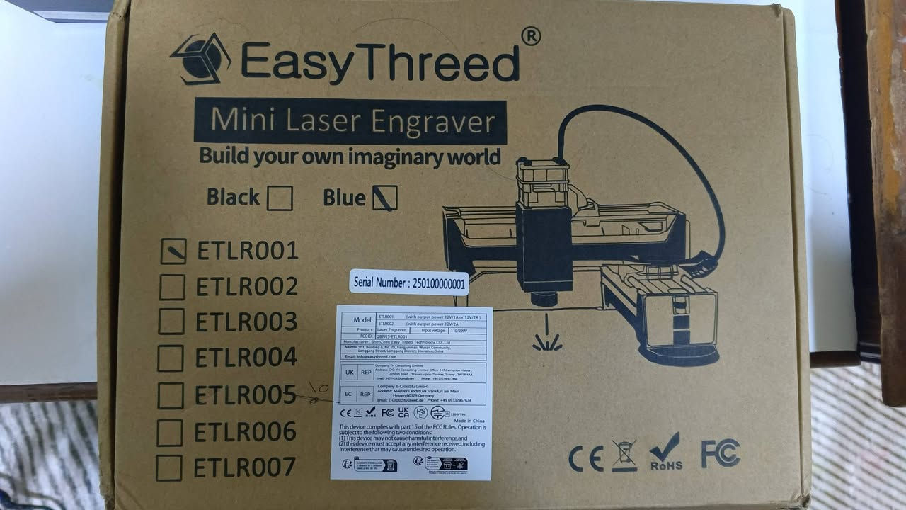 للبيع جهاز ليزر نقش وقطع 🔹
الجهاز جديد ولم يُستخدم
يعمل على نقش وقطع الخشب، الجلد، الأكريلك، البلاستيك والورق
✔️ سهل الاستخدام
✔️ دقة عالية
✔️ مناسب للمشاريع الصغيرة وورش العمل
📦 الجهاز كامل مع ملحقاته
💰 السعر:175 مناسب وقابل للتفاوض
📍 المكان: البصره
📞 للتواصل: مراسلة خاصة***********
