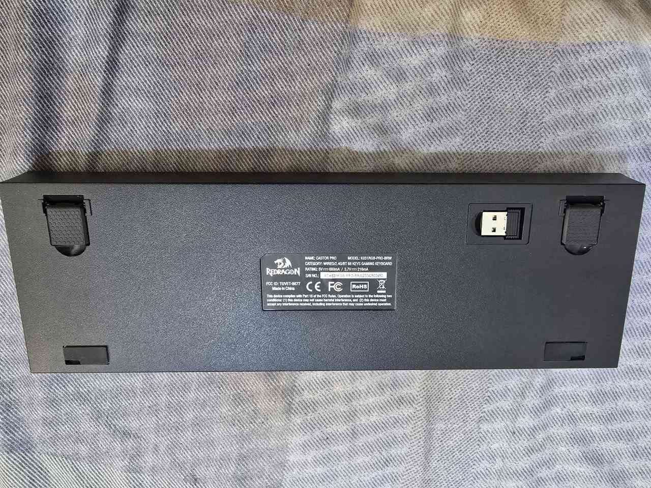 Redragon CASTOR K631 PRO 65%
ريد سويج للالعاب حجم 65% لغة انكليزي فقط 
واير / وايرليس 2.4GHZ / بلوتوث
مكاني بغداد زيونة وماعندي توصيل
السعر 50 وبي مجال بغداد, العراق


**إذا كنت صاحب هذا الإعلان وتريد حذفه لأي سبب، رجاءا أرسل رسالة إلى الدعم الفني**