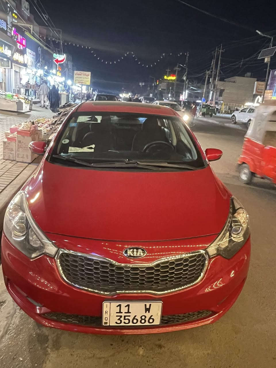 🔹سيراتو 2016 خليجي مكفولة كفالة عامة من الصبغ والبارد 

🔹اشاير بالمري

🔹حساس خلفي

🔹شاشة جبيره 

🔹كامرا خلفية

🔹تحكم ستيرن

🔹كير و ومكينة و تبريد كفالة

🔹تخم تاير جديد 
 
🔹لد حاچب 

🔹فتحة سلايد روف 
 

🔹مكان السياره بغداد حي الاعلام شارع سوق اميمة  

ملاحظة :- بيها شوية جرد بالقمارة 

🔹السعر :- 127 

🔹للاستفسار ***********

ماشية 51k حقيقي ♥️
