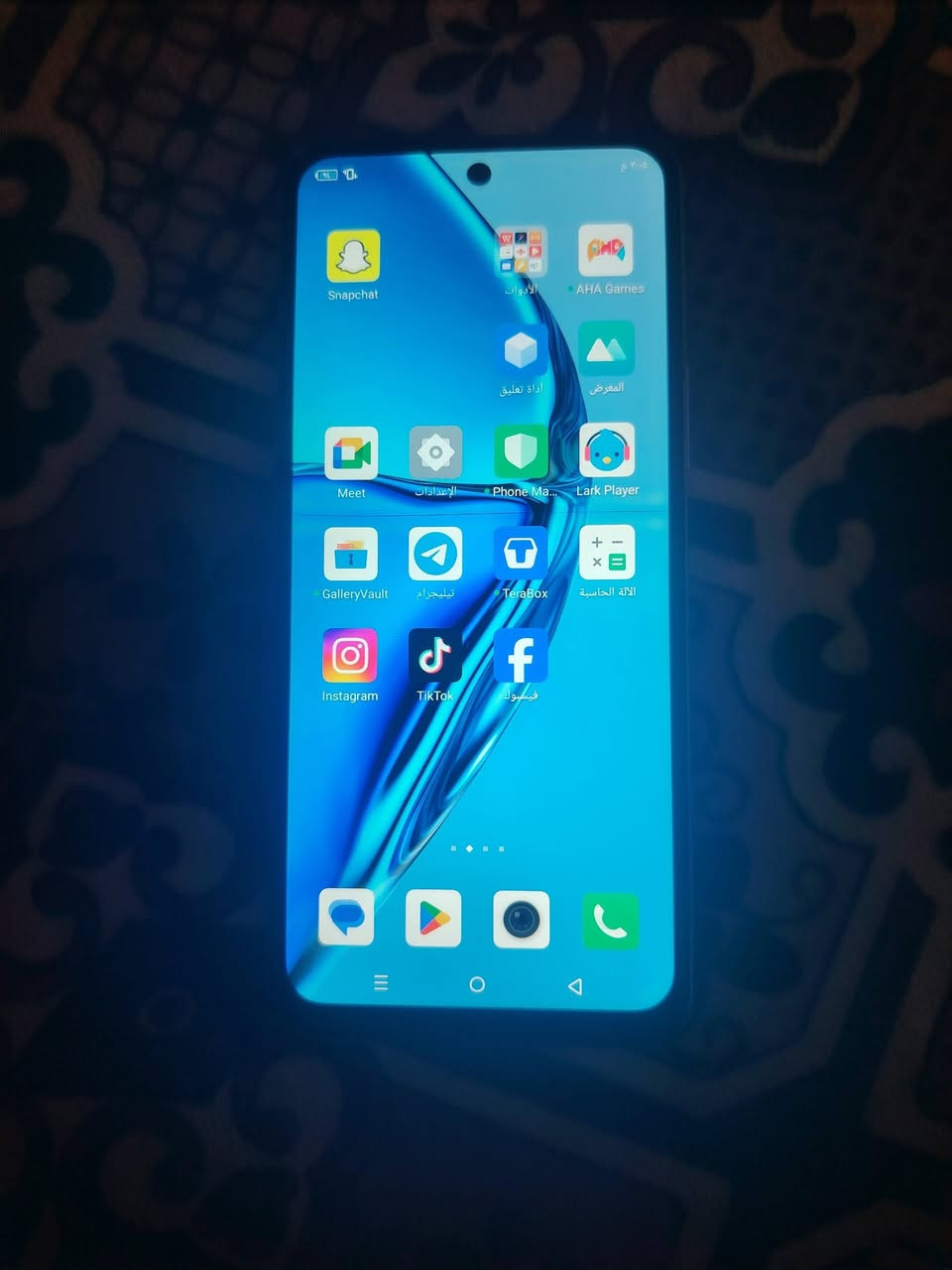 سلام عليكم جهاز اين فنكس هوت 20 للبيع نضيف ذكره 128 رام 8 سعره 55 بي مجال بسيط ***********
